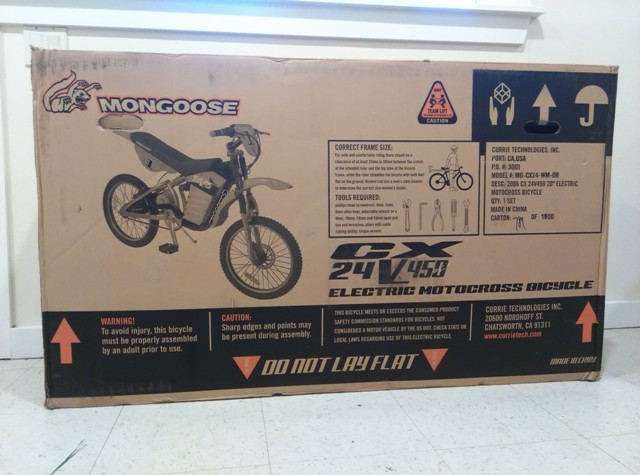 mongoose cx 24v 450
